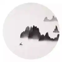 快手古风水墨头像素材微信头像图片大全
