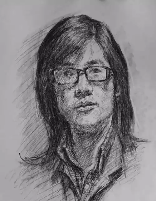造型能力,观察能力,表现能力100张素描头像精选
