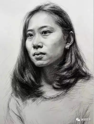 教学中从头像素描开始谈作画步骤和方法

