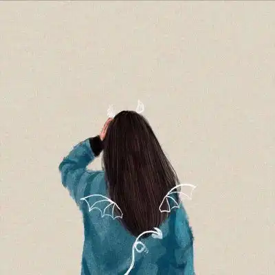 微信头像卡通女独一无二时尚卡通微信头像女
