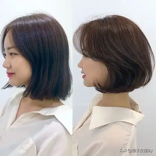 新韩风减龄发型送给大家,很美很流行,好想试一试
