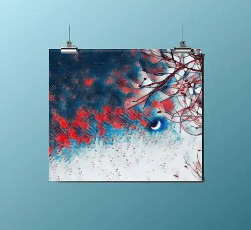一分钟教你油画风格调色
