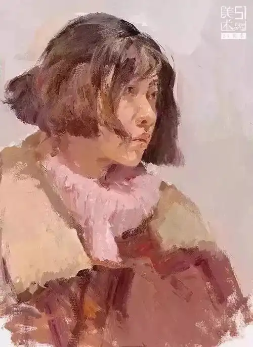 校考必看色彩头像高分卷如何画
