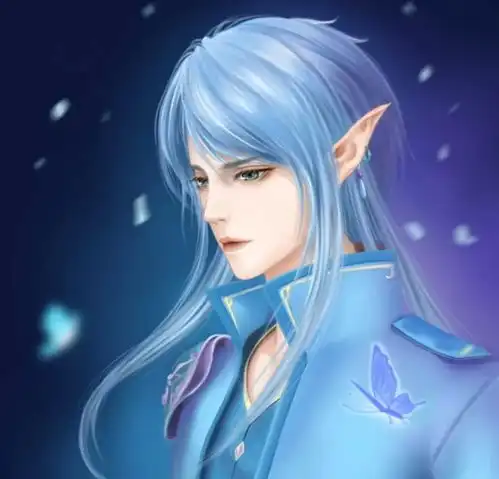 叶罗丽粉丝们贡献的同人美图,冰公主和水王子的画面效果,一级棒
