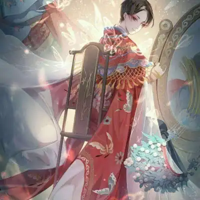 古风戏子二次元头像男
