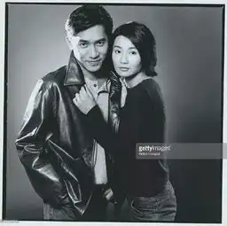 梁朝伟张曼玉旧时写真曝光男帅女美配一脸
