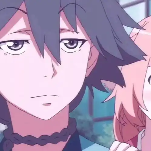 动漫情侣头像每天都很甜
