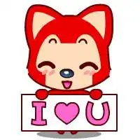 qq头像阿狸不是红色小狗狗可爱阿狸
