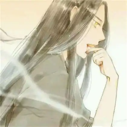 唯美古风淡雅男子头像,时光带走他的心
