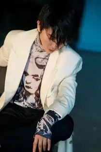 组图李冰冰超a男装花絮来袭精益求精短发皮衣look帅气十足
