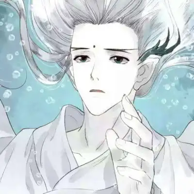 念七帅气古风动漫男生头像
