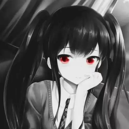 超赞男女生黑白动漫头像又又又更新啦
