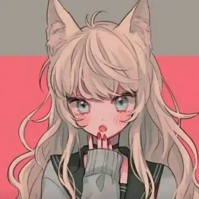 二次元女基友头像高清暗黑系基友头像图片
