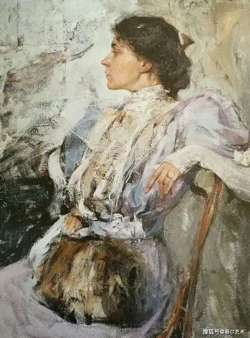 风格独特的绘画艺术家尼古拉菲钦的油画作品赏析
