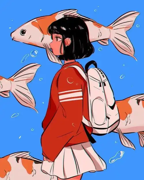 精选壁纸夏日复古女孩,夏日的专属壁纸
