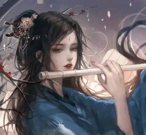 古风精美女生头像荒唐的不是岁月,是成长
