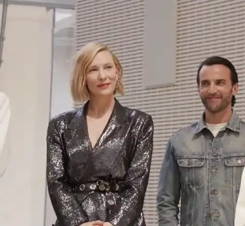 梦幻联动谷爱凌和大魔王凯特布兰切特作为大使出席青年设计师大赛
