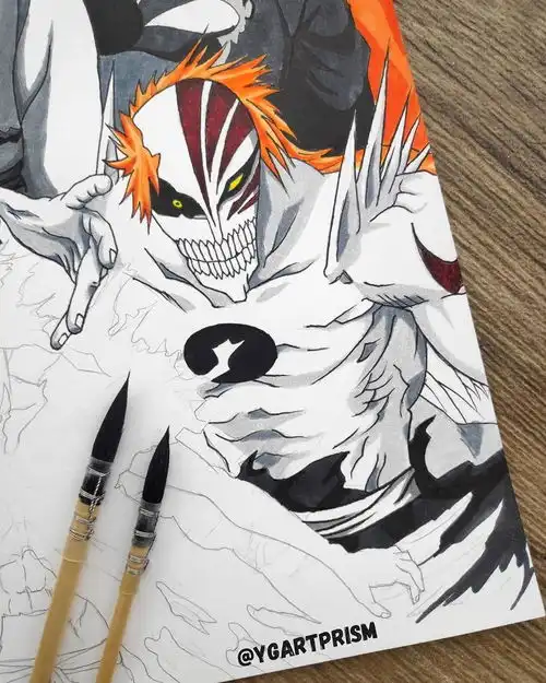 cg原画插画教程火影忍者大佬看这篇超炫酷动漫男生角色手绘
