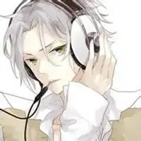 求动漫男生头像带着耳机的
