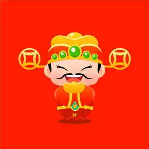 财神爷微信头像高清图片2020男人最招财的卡通微信头像

