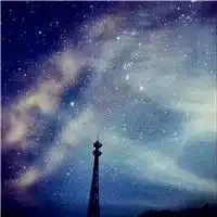 有着太多的迷,好看超美原宿星空头像图片
