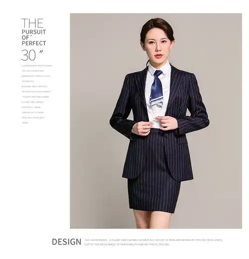 职业装西装定制厂家春秋工作服男女款商务西装团购