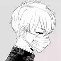qq男生头像戴帽子戴帽子侧脸动漫男生qq头像
