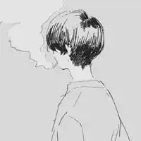 qq头像黑白背影男生动漫黑白背影男生伤感qq头像
