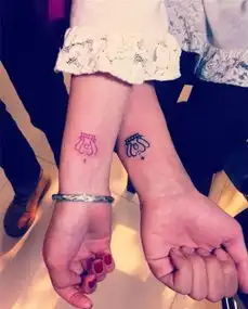 情侣纹身图案情侣纹身一男一女的图片2
