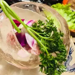 小龙坎老火锅盐市口店的冰球鹅肠好不好吃用户评价口味怎么样成都美食冰球鹅肠实拍图片大众点评

