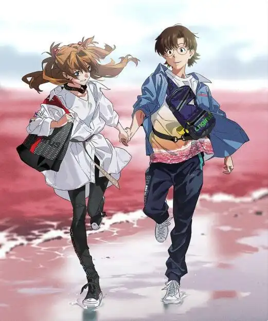 看完eva剧场版后,粉丝数量直接增加了一倍
