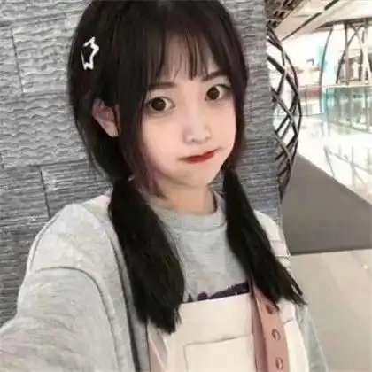 小清新风格的女生头像,可爱卖萌的美女
