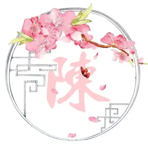 古风头像古风屏风下的姓氏,微信头像可用
