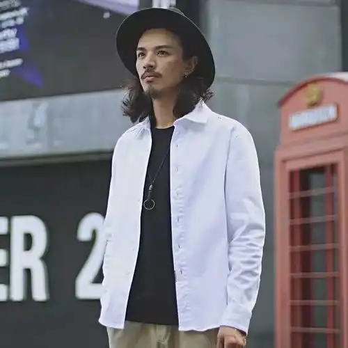 男神的穿搭秘诀一件白衬衫的n种可能
