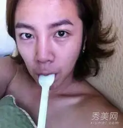 韩星卸妆吓死一片鹿晗李准基都是假脸
