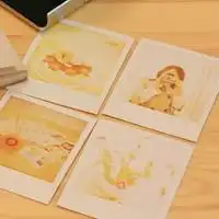 小清新明信片微信头像
