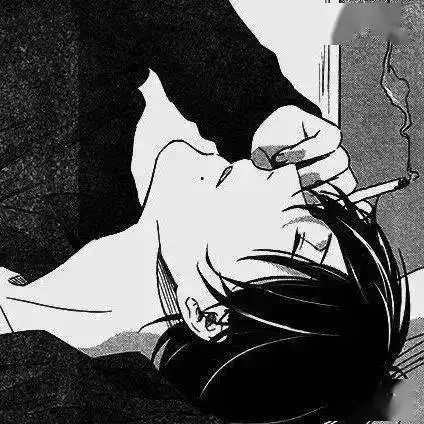 黑色系列丧系男头
