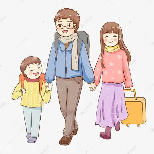 春运场景一家三口回家的路期待素材图片免费下载千库网
