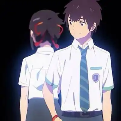 你的名字情侣头像超清你的名字头像图片大全
