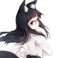 暗黑系头像女高冷短发
