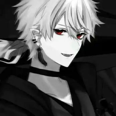 男头黑白帅气丧高冷超酷
