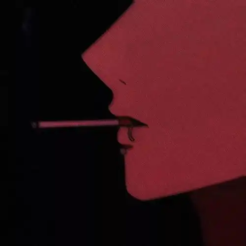 暗色调男生头像
