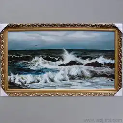 欧式风格瓷板画手绘陶瓷油画价格厂家图片
