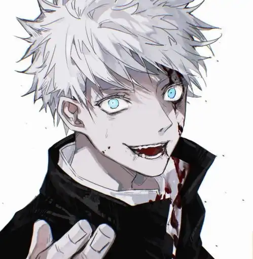 简单易简黑白男生头像
