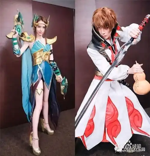 景甜cos哪咤超喜感,盘点那些年明星们的cos照
