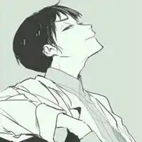 动漫黑白男生头像带字微信头像图片大全
