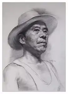 素描头像男女青年各种角度都在这
