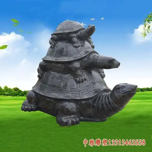 石雕动物乌龟塑像青石雕塑乌龟图片中雅雕塑
