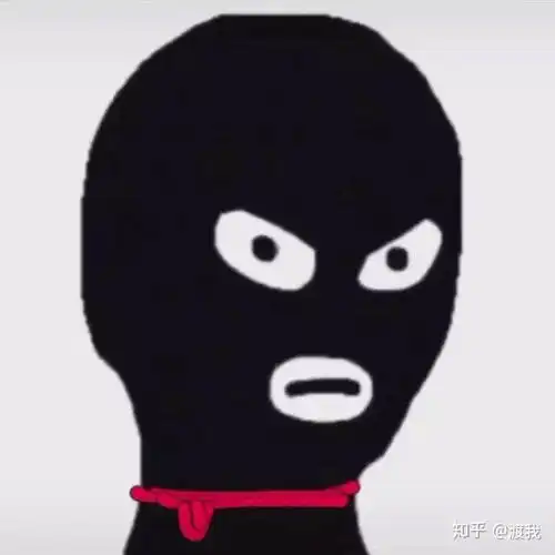 劫匪头套表情包