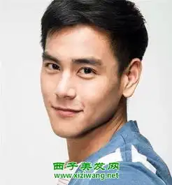 男士平碎发型设计图片帅气又有魅力
